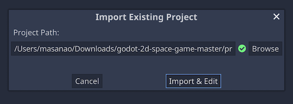 click import and edit