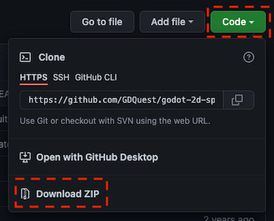 Download files from GitHub