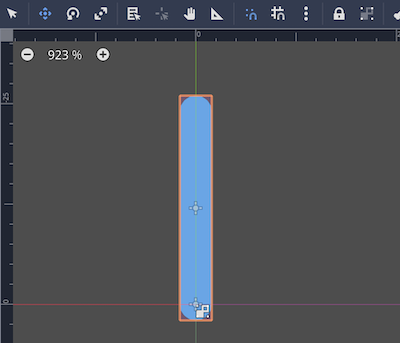 VisibilityNotifier2Dを2Dワークスペースで確認