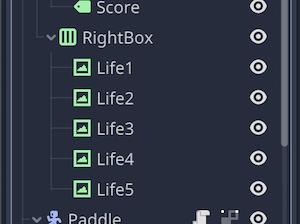 シーンドックでLife1からLife5まで確認