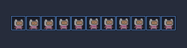 全てのテクスチャが選択された