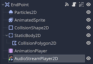 AudioStreamPlayerを追加