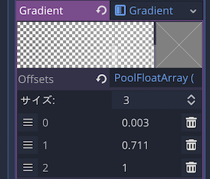 Particles2Dノードのプロパティ7