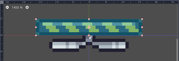 BodyCollisionのRectangleShape2Dのコリジョン形状設定