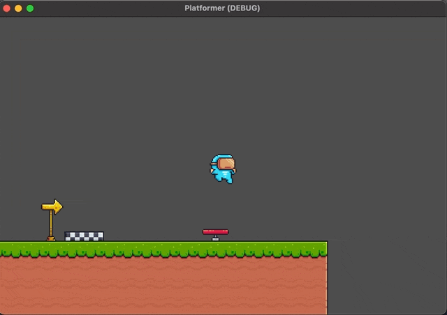 Springシーンのインスタンス追加後Level3シーンを実行