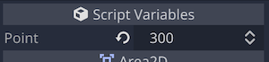 Script VariablesのPoint