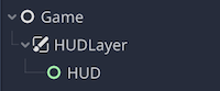 GameにHUDを追加