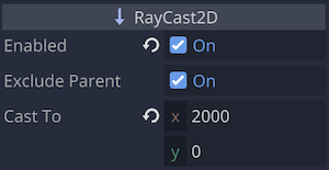 Laser node properties