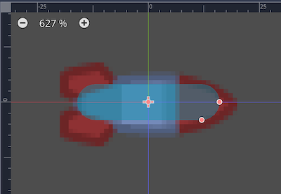 CollisionShape in 2D workspace