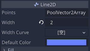 Line2D Width property