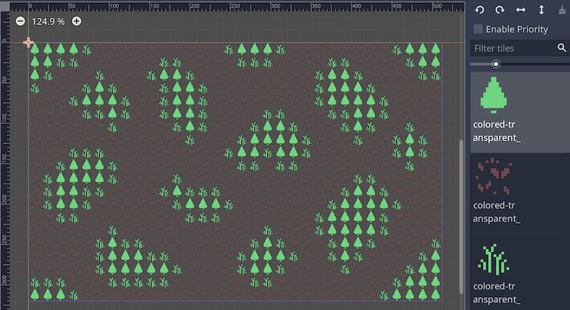 TileMap - 2D workspace