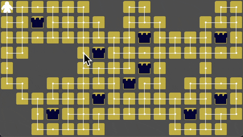 2D Grid Based Path Finding in Godot3