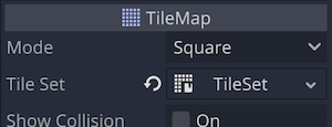 TileMap - add Tile Set resource to Tile Set property
