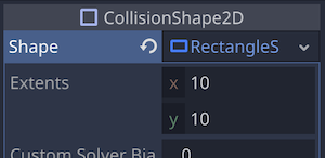 HitBoxCollisionShape - Shape