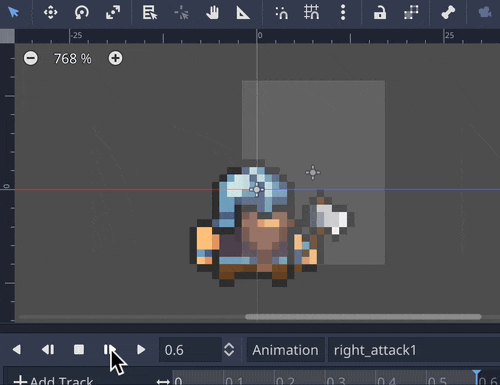 AnimationPlayer - playback animation