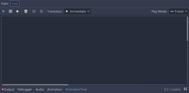 AnimationTree pannel