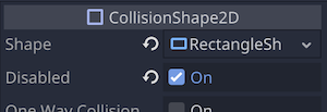 HitBoxCollisionShape node - edit properies